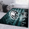 philadelphia eagles rug bathroom rug floor rug regtangle carpet home decor ver 1678