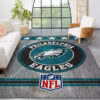 Philadelphia Eagles Rug NFL Area Rug Dining Room Rug Indoor Indoor Rug Rectangle Carpet 4 philadelphia eagles rug living room rug floor rug regtangle carpet home decor ver 1687