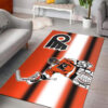 Philadelphia Flyers Rug NHL Area Rug Dining Room Rugs Indoor Rug Rectangle Carpet 3 philadelphia flyers rug living room carpet regtangle carpet floor decor home decor ver 227