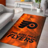 philadelphia flyers rug living room carpet regtangle carpet floor decor home decor ver 233