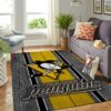 Pittsburgh Penguins Rug NHL Area Rug Bedroom Rug Indoor Indoor Rug Rectangle Carpet 3 pittsburgh penguins rug living room carpet regtangle carpet floor decor home decor ver 242