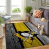 pittsburgh penguins rug living room carpet regtangle carpet floor decor home decor ver 243