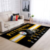 Pittsburgh Steelers Area Rug NFL Area Rug Bedroom Area Rug Indoor Indoor Rug Rectangle Carpet 4 pittsburgh steelers carpet living room rug floor rug regtangle carpet home decor ver 1717