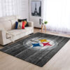 Pittsburgh Steelers Area Rug NFL Area Rug Bathroom Rug Indoor Indoor Rug Rectangle Carpet 4 pittsburgh steelers rug bathroom rug floor rug regtangle carpet home decor ver 1733