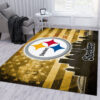 pittsburgh steelers rug living room rug floor rug regtangle carpet home decor ver 1742