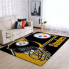Pittsburgh Steelers Rug NFL Area Rug Dining Room Rugs Indoor Rugs Rectangle Carpet 4 pittsburgh steelers rug living room rug floor rug regtangle carpet home decor ver 1746