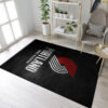 Portland Trail Blazers Rug NBA Area Rug Bedroom Rug Indoor Rug Rectangle Carpet 4 portland trail blazers rug living room carpet regtangle carpet floor decor home decor ver 693