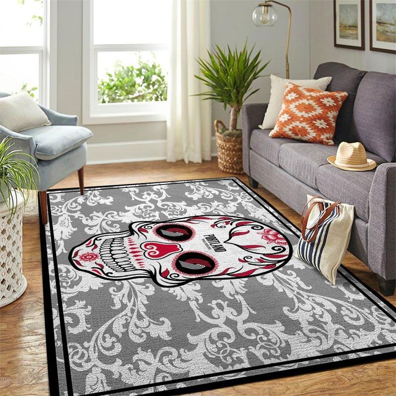 Portland Trail Blazers Area Rug NBA Area Rug Kitchen Rug Indoor Rugs Rectangle Carpet