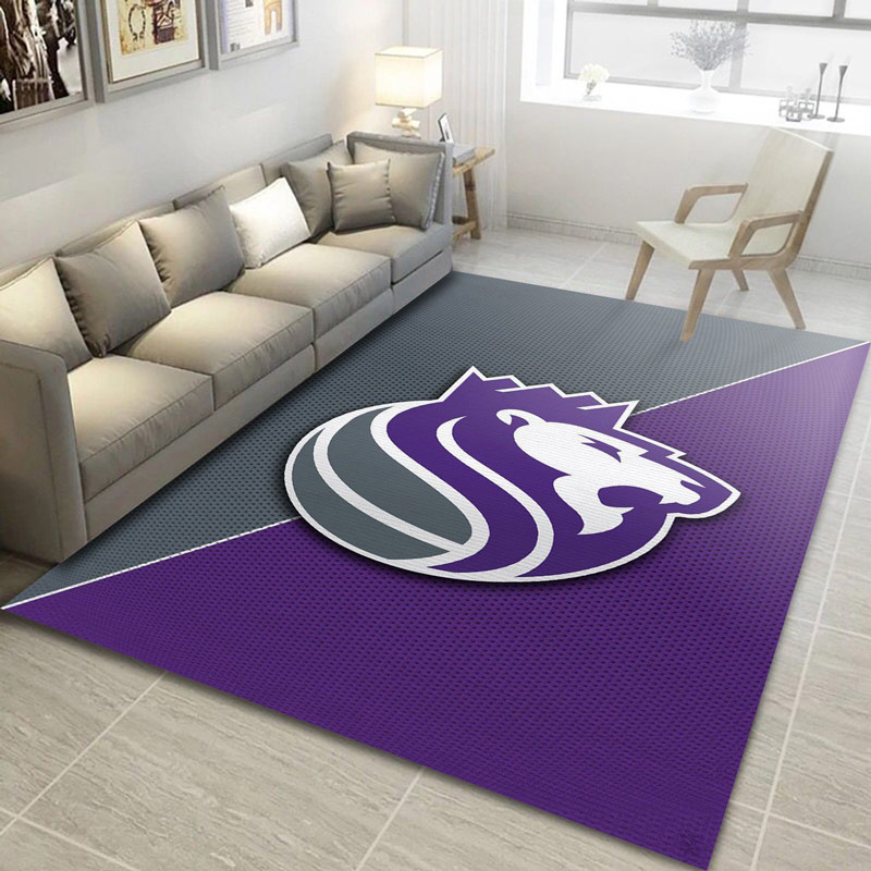 Sacramento Kings Area Rug NBA Area Rug Living Room Area Rug Indoor Rugs Rectangle Carpet