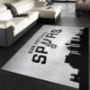 san antonio spurs rug living room carpet regtangle carpet floor decor home decor ver 772