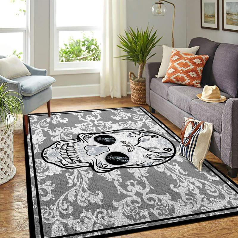 San Antonio Spurs Rug NBA Area Rug Dining Room Rugs Indoor Indoor Rugs Rectangle Carpet