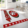 san francisco 49ers area rugs bathroom rug floor rug regtangle carpet home decor ver 1794