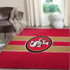 san francisco 49ers rug bathroom rug floor rug regtangle carpet home decor ver 1815