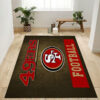 San Francisco 49ers Area Rug NFL Area Rug Bedroom Rug Indoor Rugs Rectangle Carpet 4 san francisco 49ers rug bathroom rug floor rug regtangle carpet home decor ver 1820