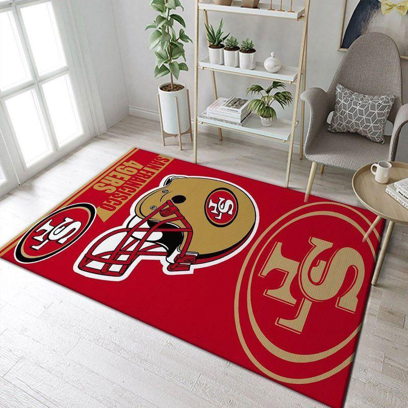 san-francisco-49ers-rug-bathroom-rug-floor-rug-regtangle-carpet-home-decor-ver-1834 san francisco 49ers rug bathroom rug floor rug regtangle carpet home decor ver 1834