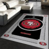 San Francisco 49ers Area Rug NFL Area Rug Dining Room Rugs Indoor Indoor Rugs Rectangle Carpet 4 san francisco 49ers rug bathroom rug floor rug regtangle carpet home decor ver 1836