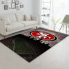 san francisco 49ers rug bathroom rug floor rug regtangle carpet home decor ver 1847