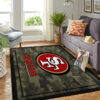 San Francisco 49ers Area Rug NFL Area Rug Living Room Rug Indoor Rug Rectangle Carpet 4 san francisco 49ers rug bathroom rug floor rug regtangle carpet home decor ver 1849