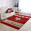 San Francisco 49ers Area Rug NFL Area Rug Living Room Rug Indoor Rug Rectangle Carpet 3 san francisco 49ers rug living room rug floor rug regtangle carpet home decor ver 1876