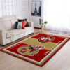 San Francisco 49ers Area Rug NFL Area Rug Bedroom Area Rug Indoor Rugs Rectangle Carpet 3 san francisco 49ers rugs bathroom rug floor rug regtangle carpet home decor ver 1886