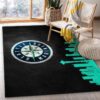 Seattle Mariners Rug MLB Area Rug Living Room Area Rug Indoor Rugs Rectangle Carpet 3 seattle mariners rug living room carpet regtangle carpet floor decor home decor ver 350