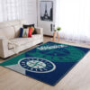 Seattle Mariners Area Rug MLB Area Rug Living Room Rug Indoor Rugs Rectangle Carpet 3 seattle mariners rug living room carpet regtangle carpet floor decor home decor ver 359