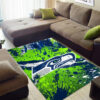 seattle seahawks area rug bathroom rug floor rug regtangle carpet home decor ver 1899