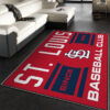 st louis cardinals rug living room carpet regtangle carpet floor decor home decor ver 363