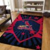 st louis cardinals rug living room carpet regtangle carpet floor decor home decor ver 370