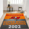 Tampa Bay Buccaneers Area Rug NFL Area Rug Kitchen Rug Indoor Indoor Rugs Rectangle Carpet 3 tampa bay buccaneers rugs bathroom rug floor rug regtangle carpet home decor ver 2020
