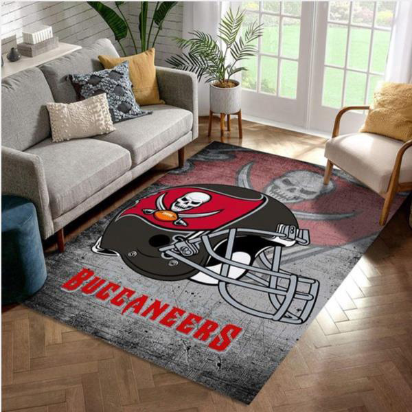 Tampa Bay Buccaneers Rug NFL Area Rug Bathroom Rug Indoor Indoor Rug Rectangle Carpet