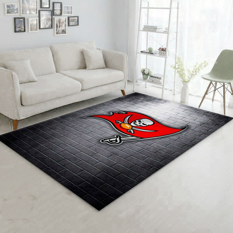 Tampa Bay Buccaneers Area Rug NFL Area Rug Living Room Rug Indoor Indoor Rug Rectangle Carpet
