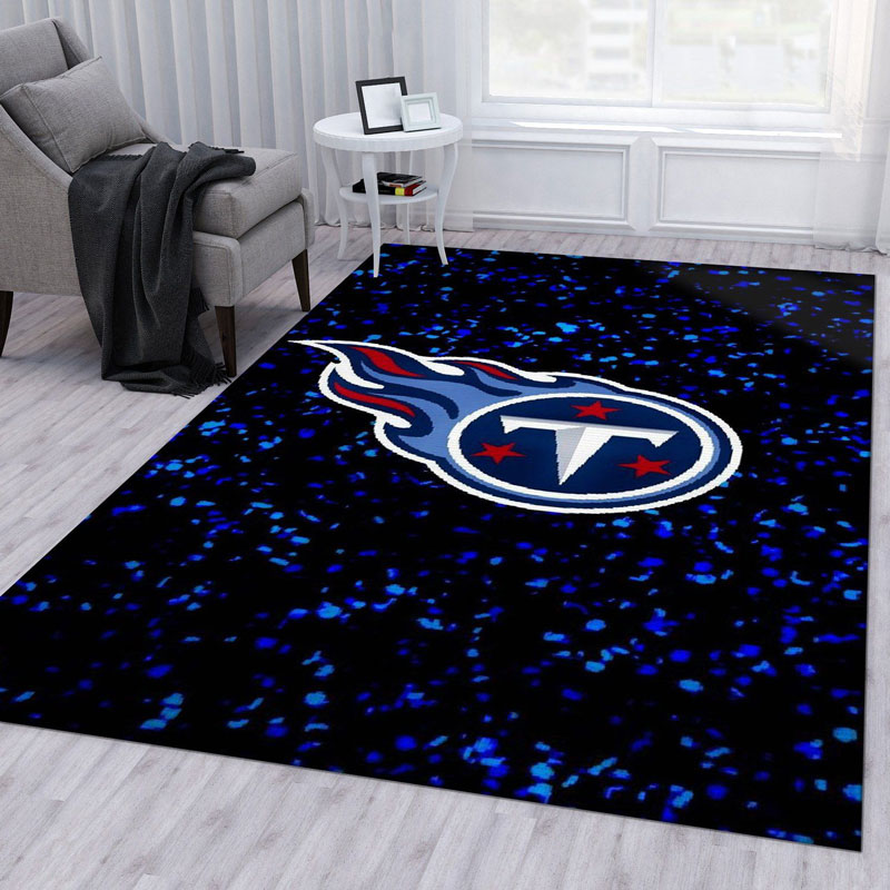 Tennessee Titans Rug NFL Area Rug Kitchen Rug Indoor Indoor Rug Rectangle Carpet