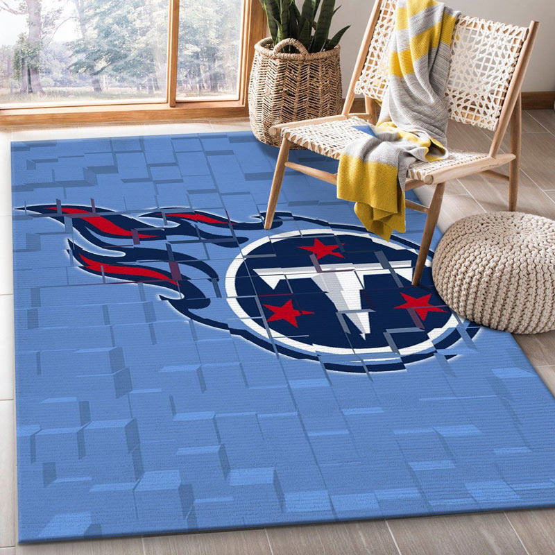 Tennessee Titans Rug NFL Area Rug Kitchen Rug Indoor Rug Rectangle Carpet