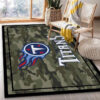 tennessee titans area rug living room rug floor rug regtangle carpet home decor ver 2060