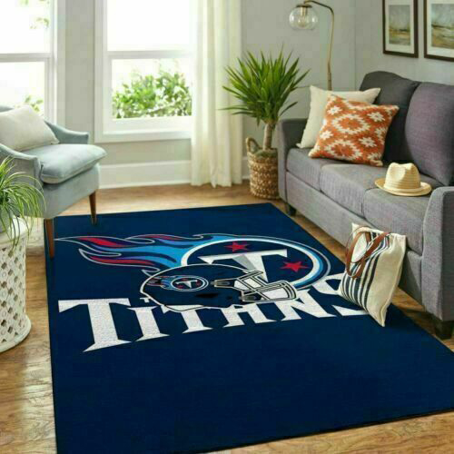 Tennessee Titans Rug NFL Area Rug Bathroom Rugs Indoor Rug Rectangle Carpet