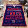 Washington Nationals Area Rug NBA Area Rug Dining Room Rugs Indoor Rug Rectangle Carpet 3 washington nationals rug living room carpet regtangle carpet floor decor home decor ver 850